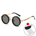 Clarity ND9 Anti-UV Sunglasses 9 Level Dimming Retro Adjustable Dimming Sunglasses Comfort Fit Round Outdoor Eyewear Fishing
